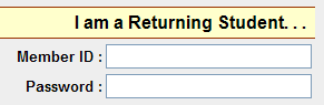image of I am a returning student